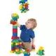 Mega Bloks - 60 buc. cuburi de construcţii în gentuţă - culori clasice - .foto