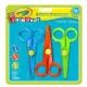 Crayola Mini Kids: Plastmasas šķēru komplekts - 3 gab. - .attēls