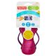 Fisher-Price: Potovalna skodelica 236 ml z dvema ročajema - roza - .slika