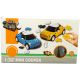 Eureka 64-delni Mini Cooper 3D puzzle - modra - .slika