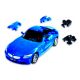 Eureka 64-delna BMW Z4 3D puzzle - modra - .slika