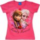 Disney princese: Kratka roza majica z motivom Ledeno kraljestvo - velikost 140-146 - .slika