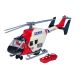 Helikopter zračne reševalne službe - policijski, belo-rdeč - .slika