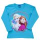 Disney princese: Ledeno kraljestvo dolg rokav svetlo modra majica velikost 116-122 - .slika