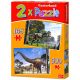 Dinozavri - 2 v 1 sestavljanka - .slika