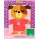 Emma se oblači puzzle za dojenčka - 6 x 3 kosov - .slika
