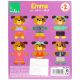Emma se oblači puzzle za dojenčka - 6 x 3 kosov - .slika