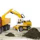 Bruder: Liebherr 912 markológép - 39 cm - . kép