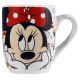 Minnie: Minnie Mouse skodelica - 300 ml, bela z vzorci - .slika