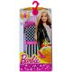 Obleka Barbie: črno-bela obleka - .slika