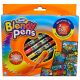 Komplet Blendy Pens: Žametni plakati z markerji - .slika