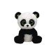 Bamboo plišasta figura panda - 15 cm, črno-bela - .slika