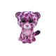 Glamurozna plišasta figura leopard - 15 cm, roza - .slika