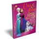 Disneyjeve princese: Frozen zvezek A5 s kartonskimi platnicami - roza - .slika