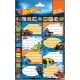 Pomembno: nalepke za zvezke Hot Wheels, 16 kosov - .slika