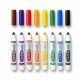 Crayola UltraClean pestav viltpliiatsid: 8 tk - eriti pestav paks komplekt - .pilt