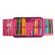 Herlitz opremljena peresnica z zložljivim delom - model konj, roza - .slika