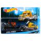 Mesto Hot Wheels: rumeni tovornjak Steel Power s traktorjem - .slika
