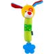 Baby Mix: Plišasti piskač ropotulja - s psom - .slika