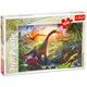 Dinozaurii - puzzle cu 100 piese - .foto
