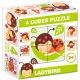 Rompecabezas Mix con cubos, 4 piezas - Mariquita - .imagen