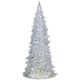 Zlata LED osvetljena božična jelka - 21 cm - .slika