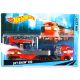Hot Wheels City Sky Show Rig tovornjak za prevoz avtomobilov z dirkalnim avtomobilom - .slika