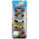 Komplet petih avtomobilčkov Hot Wheels Race Aces. - .slika