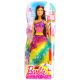 Barbie: Princesa lutka - v obleki z mavričnim vzorcem - .slika