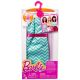 Barbie: Obleke - zeleno-bela - .slika