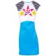Barbie: Obleke - belo-modra - .slika