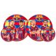 FC Barcelona: gumijasta žoga - 23 cm, različne različice - .slika