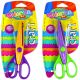 Colorino Kids: škarje z cikcak rezilom - 12,5 cm, različne barve - .slika