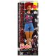 Barbie Fashionistas - Lutka temnopolte barve s kodrastimi lasmi - .slika