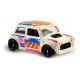 Hot Wheels Art Cars: Morris Mini avtomobilček - bel - .slika