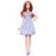 Barbie Fashionistas: visoka Barbie lutka v obleki s cvetličnim vzorcem - .slika