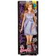 Barbie Fashionistas: visoka Barbie lutka v obleki s cvetličnim vzorcem - .slika