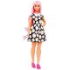 Barbie Fashionistas: lutka Barbie močne postave, v črni obleki - .slika
