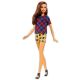 Barbie Fashionistas: visoka Barbie lutka v kariranih oblačilih - .slika
