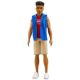 Barbie Fashionistas: lutka Ken temne polti, v brezrokavniku s kapuco - .slika