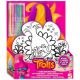 DreamWorks Trolls: barvna torbica s 6 flomastri - .slika