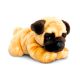 Mops plišasta figura, ležeča različica - 30 cm - .slika