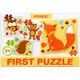 Moj prvi puzzle: gozdne živali - .slika
