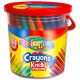 Colorino Kids: komplet barvnih pastelov - 64 kos. - .slika