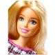 Barbie Fashionistas: blondinka Barbie v karirasti obleki - .slika