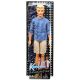 Ken Fashionistas: Lutka Ken z blondimi lasmi v karirani srajci - .slika