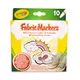 Crayola : ensemble de 10 marqueurs pour tissu - .image