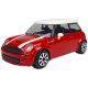 Bburago: Mini Cooper S avtomobilček - rdeča z belo streho, 1:43 - .slika