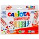 Carioca Stamperello: komplet 12 flomastrov s štempiljarskim koncem - .slika