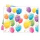 Plastic tafelkleed met glinsterende ballonnen patroon - .afbeelding